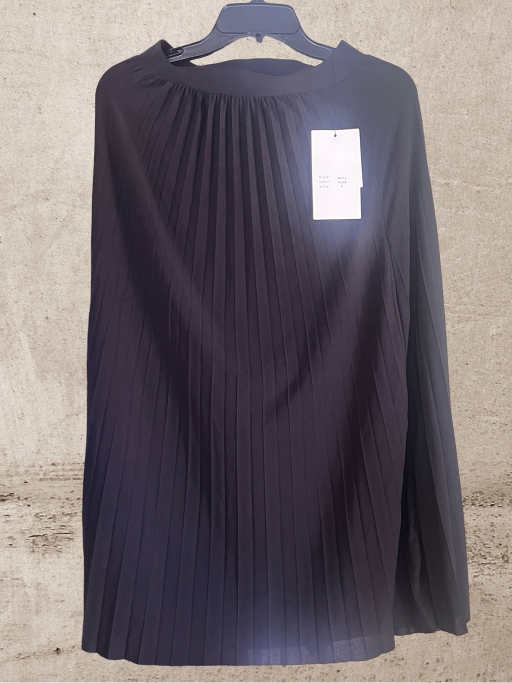 Trendy Nisa Modest Wear Open Tie Skirt in Midnight Blue/ Skirt only